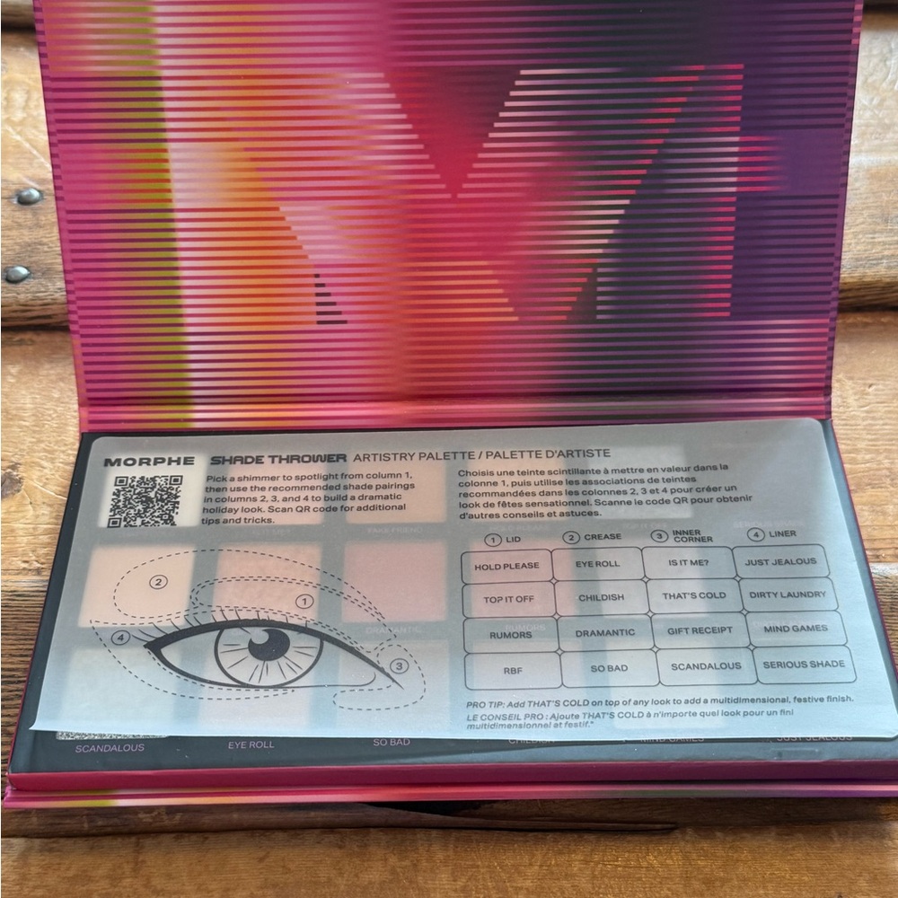 Morphe Shade Thrower Eyeshadow Palette - Pink and Purple Hues - Picture 2 of 6